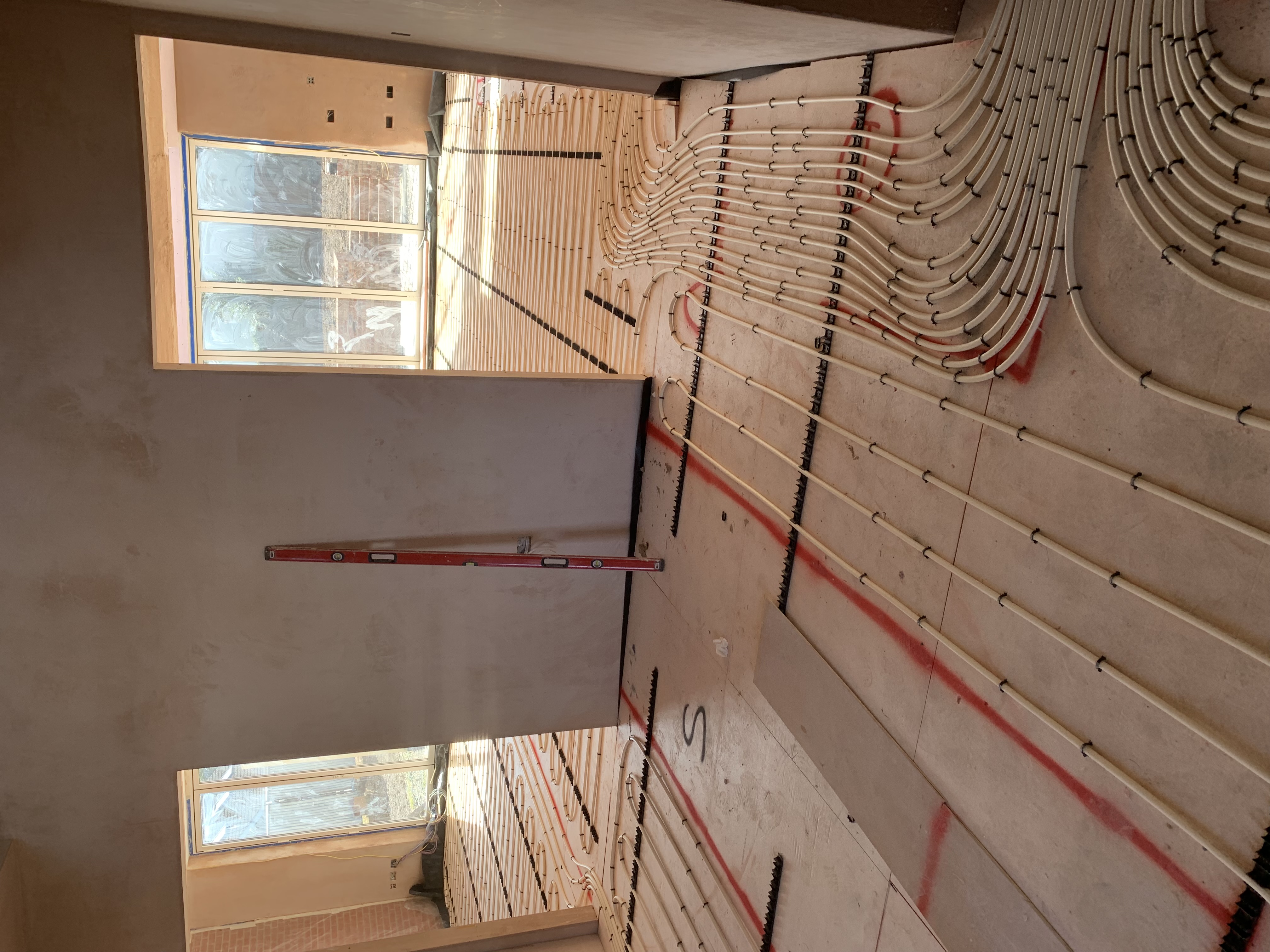 Heating control setup and wiring